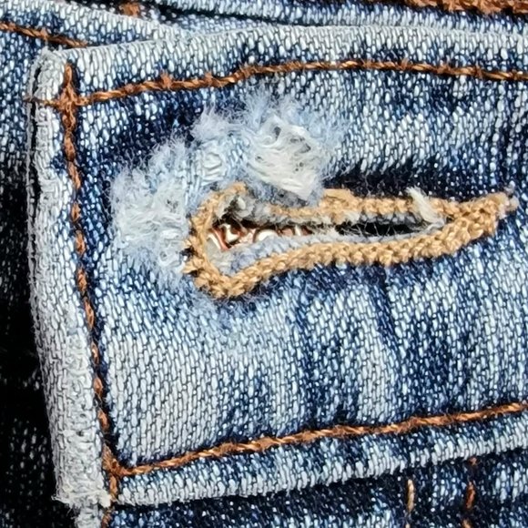 Vintage Lois Jeans & Jackets Mom-Style Light Blue Faded Size 2 US (Waist = 27) - Picture 10 of 10